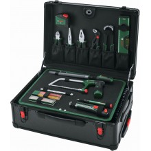 BOSCH Kufr na nářadí na kolečkách 119 kusů 1600A02ZB4