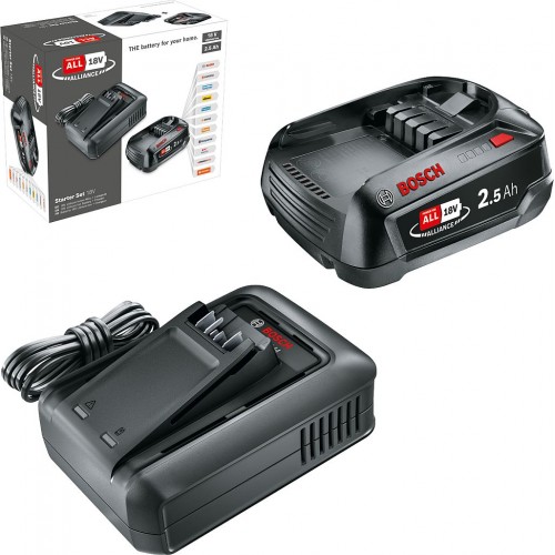 BOSCH Startovací sada 18 V (1× 2,5 Ah + AL 18V-44) 1600A031T4