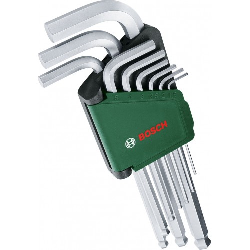 BOSCH Sada šestihranných klíčů 9 kusů 1600A032V1