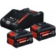 BOSCH EXPERT 2× EXBA18V-80 + EXAL18V-160 Startovací sada 1600A0373T