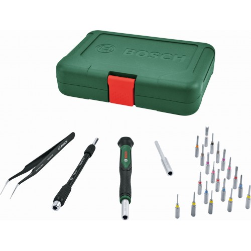 BOSCH Sada přesných bitových šroubováků 24 kusů 1600A039HT