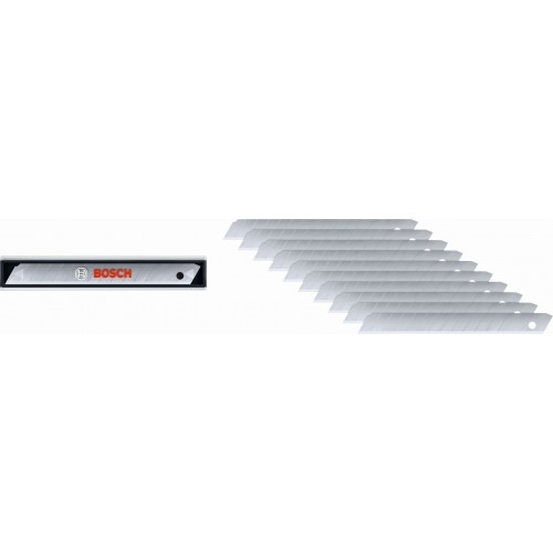 BOSCH Odlamovací čepele 9 mm, 10 kusů 1600A039L5