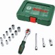 BOSCH 1/4" ráčna v sadě 15 dílů 1600A03EG1