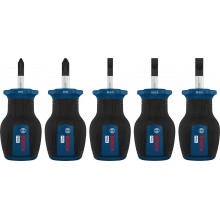 BOSCH Sada krátkých šroubováků PH/SL, 5 ks 1600A03HU6