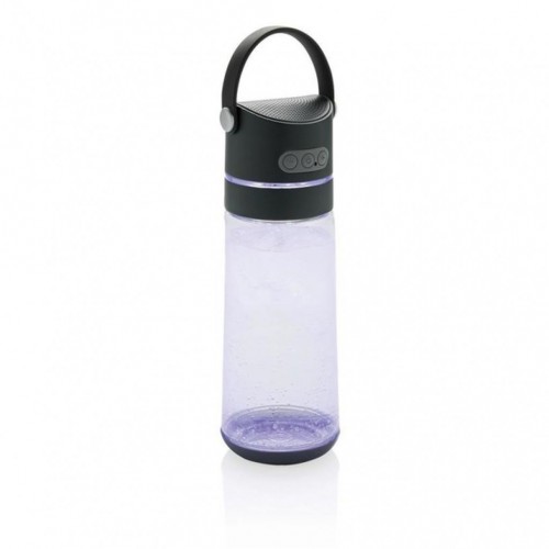 XD Design Láhev na vodu s reproduktorem a LED světlem Party, 650 ml