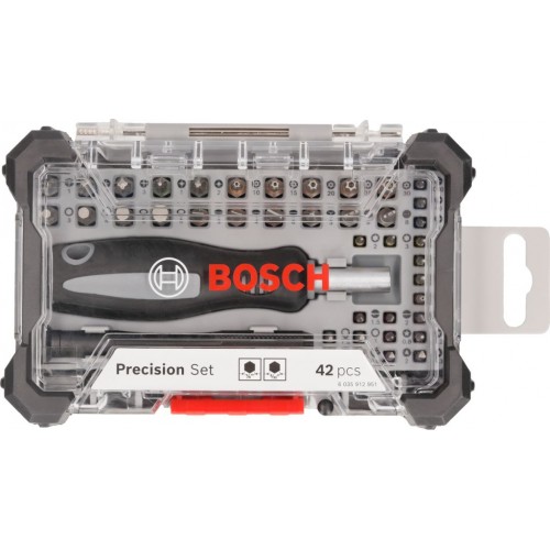 BOSCH Sada šroubovacích bitů Precision, 42 ks 2607002835