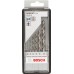 BOSCH Sada spirálových vrtáků do kovu HSS-G, Robust Line, 135° 2–8 mm, 6 kusů 2607010529