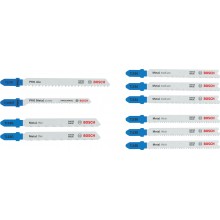BOSCH Sada pilových plátků pro přímočaré pily na železo, 10 ks 2607012070