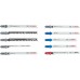 BOSCH Sada pilových plátků pro přímočaré pily Multi Material, 10 kusů 2607012073