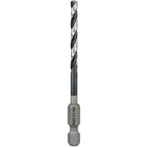 BOSCH Spirálový vrták s šestihrannou stopkou HSS 4,0 mm 4 x 43 x 83 mm 2608577052