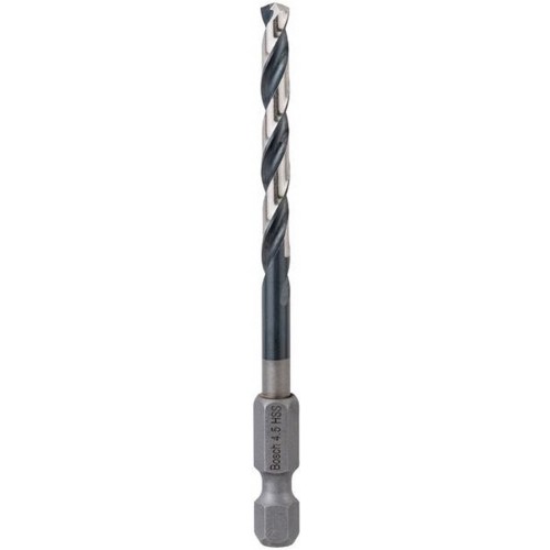 BOSCH Spirálový vrták s šestihrannou stopkou HSS 4,5 mm 4.5 x 47 x 87 mm 2608577055