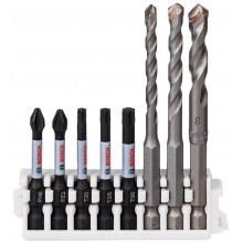 BOSCH Sada Pick and Clic keramických vrtáků a šroubovacích nástavců 2608577145
