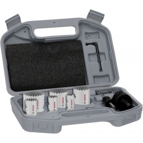 BOSCH Multi Material Sada děrovek se závitem, 19; 22; 29; 38; 44; 51 × 40 mm 2608594611