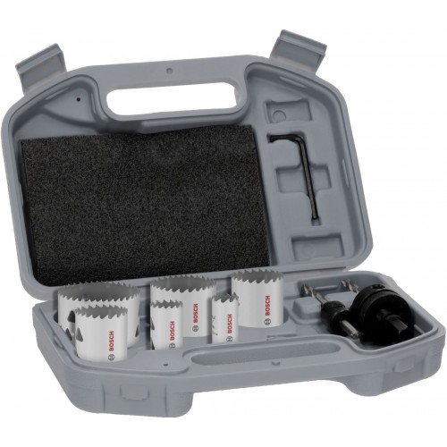 BOSCH Multi Material Sada děrovek se závitem, 20; 25; 32; 38; 51; 64 × 40 mm 2608594613