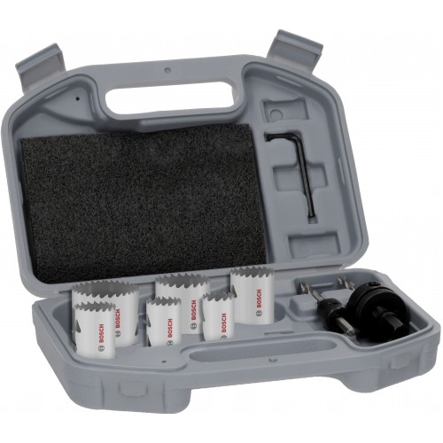 BOSCH Multi Material Sada děrovek se závitem, 24; 27; 32; 35; 40; 52 × 40 mm 2608594614 BOSCH Multi Material Sada děrovek se závitem, 24; 27; 32; 35; 40; 52 × 40 mm 2608594614