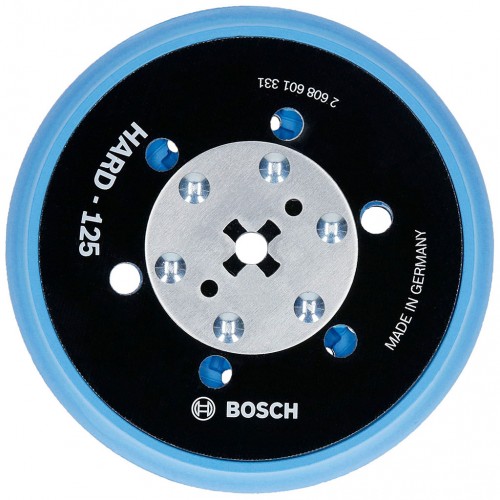 BOSCH Brusný talíř, multiděrování 125 mm, tvrdý 2608601331