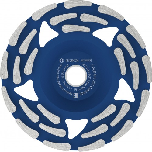 BOSCH Diamantový hrncový kotouč EXPERT Concrete 150 × 19/22,23 × 5 mm 2608615283
