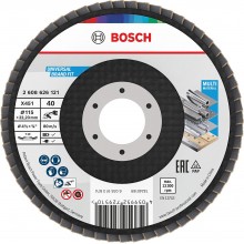 BOSCH Lamelový brusný kotouč X451, 115 × 22,23 mm, G40, T29, 2608626121