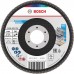BOSCH Lamelový brusný kotouč X451, 115 × 22,23 mm, G80, T29, 2608626126