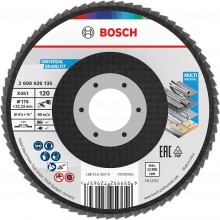 BOSCH Lamelový brusný kotouč X451, 115 × 22,23 mm, G120, T27 2608626135