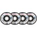 BOSCH Sada lamelových brusných kotoučů X451, 125×22,23 mm,G40; 60; 80; 120, T27 2608626166