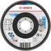 BOSCH Lamelový brusný kotouč X451, 115 × 22,23 mm, G60, T29, 15 ks 2608626168