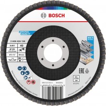 BOSCH Lamelový brusný kotouč X451, 125 × 22,23 mm, G40, T29, 15 ks 2608626175