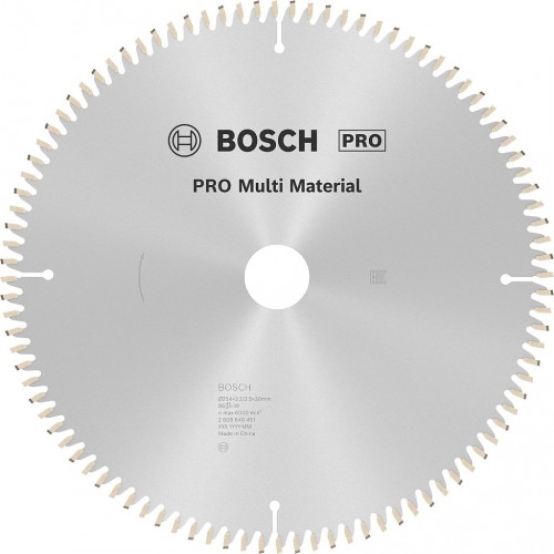 BOSCH Pilový kotouč PRO Multi Material pro okružní pilu, 254 × 3,2 × 30 mm, T96 2608640451