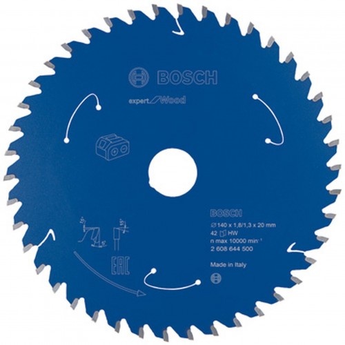 BOSCH Pilový kotouč pro aku pily; Expert for Wood 140x20x1,8/1,3x42T 2608644500