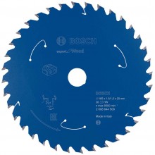 BOSCH Pilový kotouč Expert for Wood 165×1,5/1×20 T36 2608644508