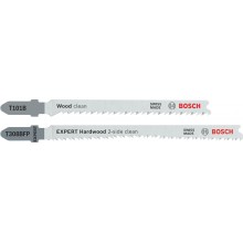 BOSCH Pilové plátky pro přímočaré pily T101B a EXPERT Hardwood 2-side clean T30 2608665462