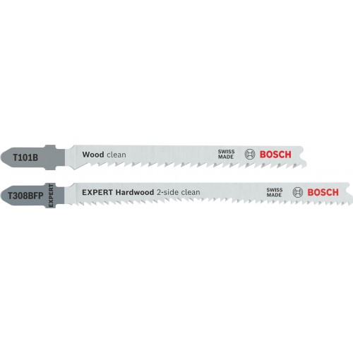 BOSCH Pilové plátky pro přímočaré pily T101B a EXPERT Hardwood 2-side clean T30 2608665462 BOSCH Pilové plátky pro přímočaré pily T101B a EXPERT Hardwood 2-side clean T30 2608665462