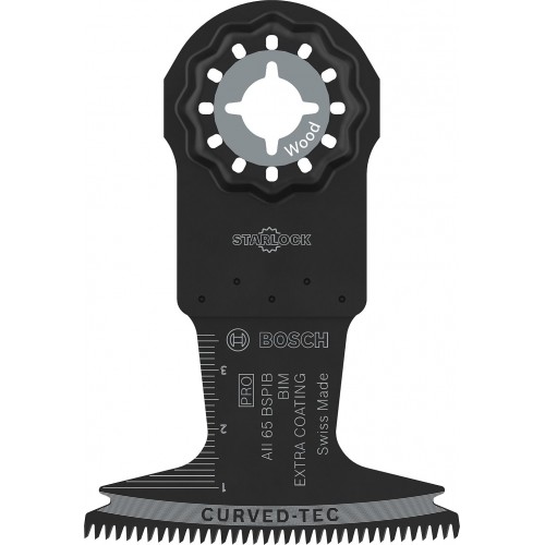 BOSCH Víceúčelový list PRO AII 65 BSPIB pro multifunkční nářadí, 65 × 40 mm, 2608669083