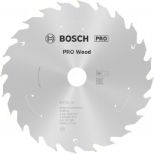 BOSCH Pilový kotouč PRO Wood cordless 160x20/15,875x1,5/1,0x24T 2608837676