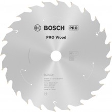 BOSCH Pilový kotouč PRO Wood cordless 165x15,875x1,5/1,0x24T 2608837681