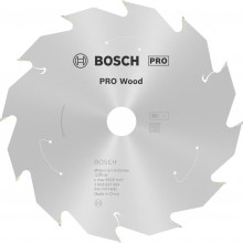 BOSCH Pilový kotouč PRO Wood cordless 165x20/16x1,5/1,0x12T 2608837684