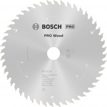 BOSCH Pilový kotouč PRO Wood cordless 165x20x1,5/1,0x48T 2608837687