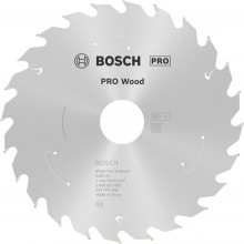 BOSCH Pilový kotouč PRO Wood cordless 165x30x1,5/1,0x24T 2608837688