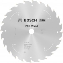 BOSCH Pilový kotouč PRO Wood cordless 184 × 1,6 × 16 mm, T16 2608837697