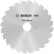 BOSCH Pilový kotouč PRO Wood cordless 190x30x1,6/1,1x24T 2608837708