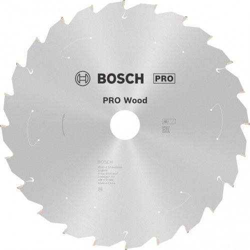 BOSCH Pilový kotouč pro aku pily; Standard for Wood 250x30x2,2/1,6x24T 2608837727