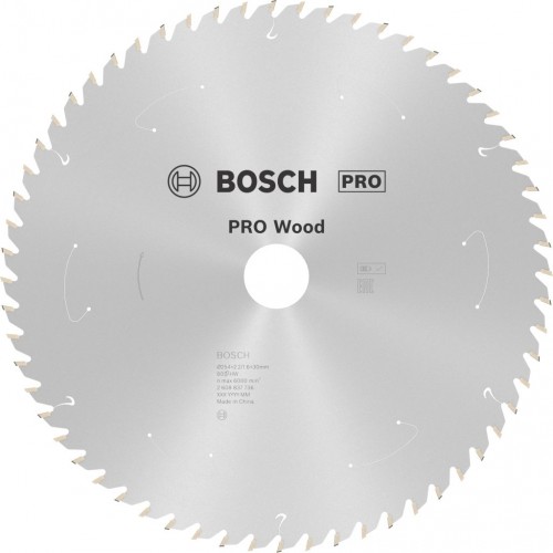 BOSCH Pilový kotouč pro aku pily; Standard for Wood 254x30x2,2/1,6x60T 2608837736