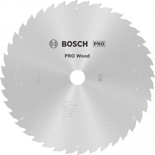 BOSCH Pilový kotouč pro aku pily; Standard for Wood 305x30x2,2/1,6x40T 2608837741