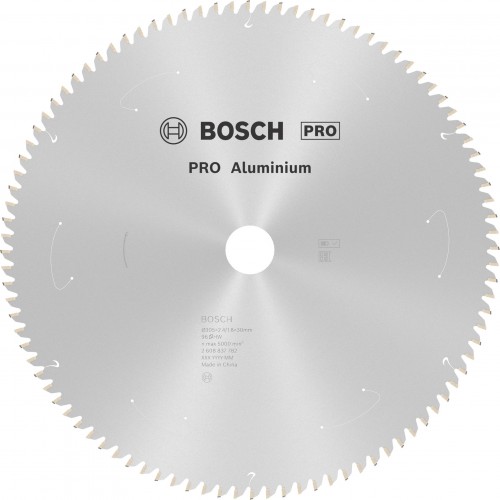 BOSCH Pilový kotouč PRO Aluminium cordless 305 × 2,4 × 30 mm 2608837782