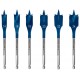 BOSCH 6dílná sada plochých vrtáků do dřeva EXPERT Self Cut Speed, 14/16/18/20/22/24 mm 2608900332