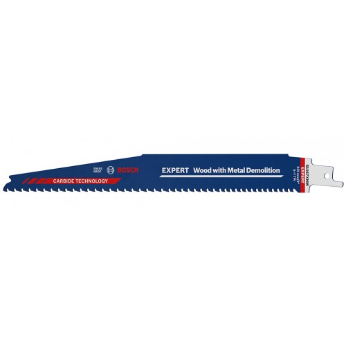 BOSCH Pilové list do pily ocasky EXPERT Wood with Metal Demolition S 1167 XHM, 3 ks 2608900399