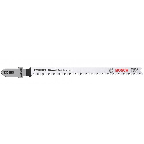 BOSCH Pilový plátek T 308 BO EXPERT Wood 2-side clean, 3 ks 2608900554