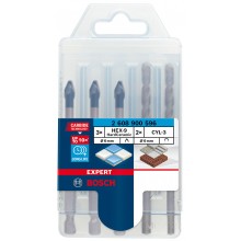 BOSCH Vrtáky do dlažby EXPERT HEX-9 HardCeramic, 6 mm, 5 ks 2608900596