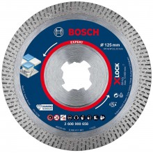 BOSCH Diamantový řezný kotouč EXPERT HardCeramic X-LOCK 125 × 22,23 × 1,4 × 10 mm 2608900658