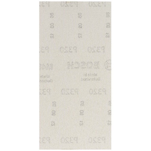 BOSCH Brusná mřížka EXPERT M480 pro vibrační brusky 93 × 186 mm, G 320, 10 ks 2608900750